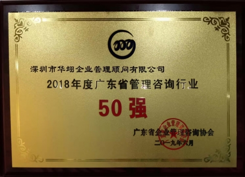 惠州2018年省50强